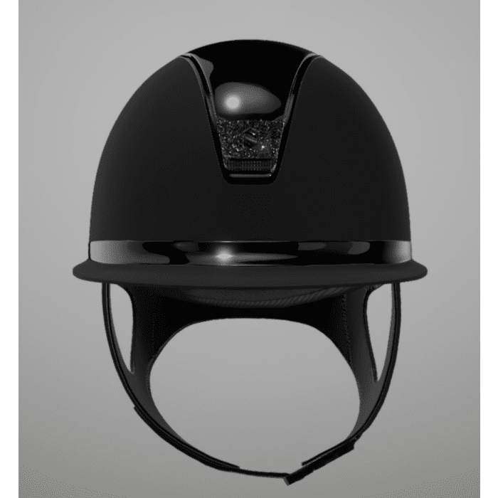 Miss Shield Shadowmatt 2.0 Black Glossy Top - Crystal Fabric Black Blason