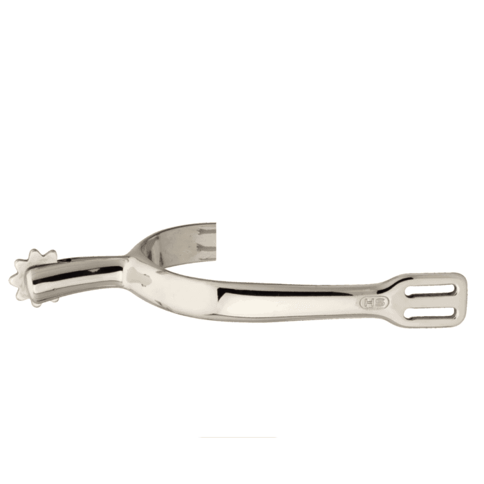 Sprenger Heren Sporen Argentaan met Rad 45mm