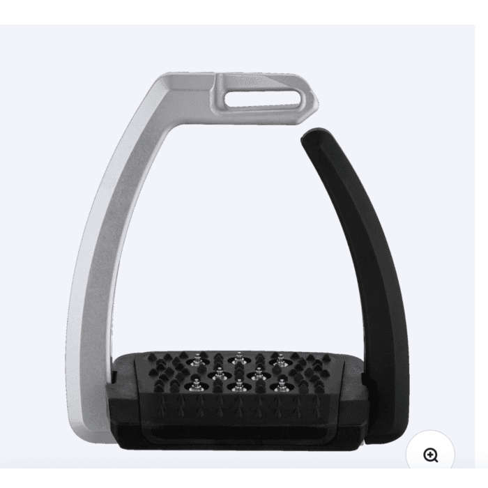 Sprenger Aero-Stijbeugel Zwart/Zilver Eloxiert met Spikes - 120 mm 