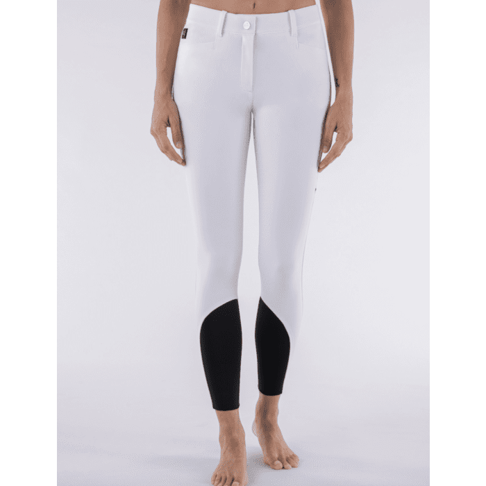 Equiline CERIEK – Dames rijbroek met B-MOVE full grip - Wit