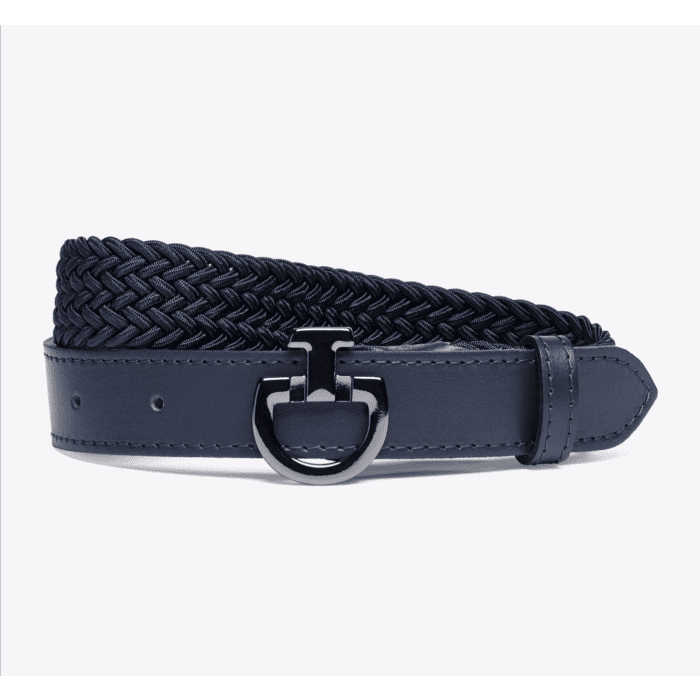 Cavalleria Toscana Elastische Riem Clasp Yong Rider Unisex Navy