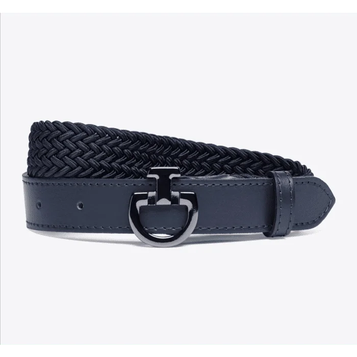 Cavalleria Toscana Elastische Riem Clasp Yong Rider Unisex Navy