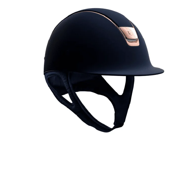 Samshield Rijhelm Shadowmatt Blauw Rose Gold