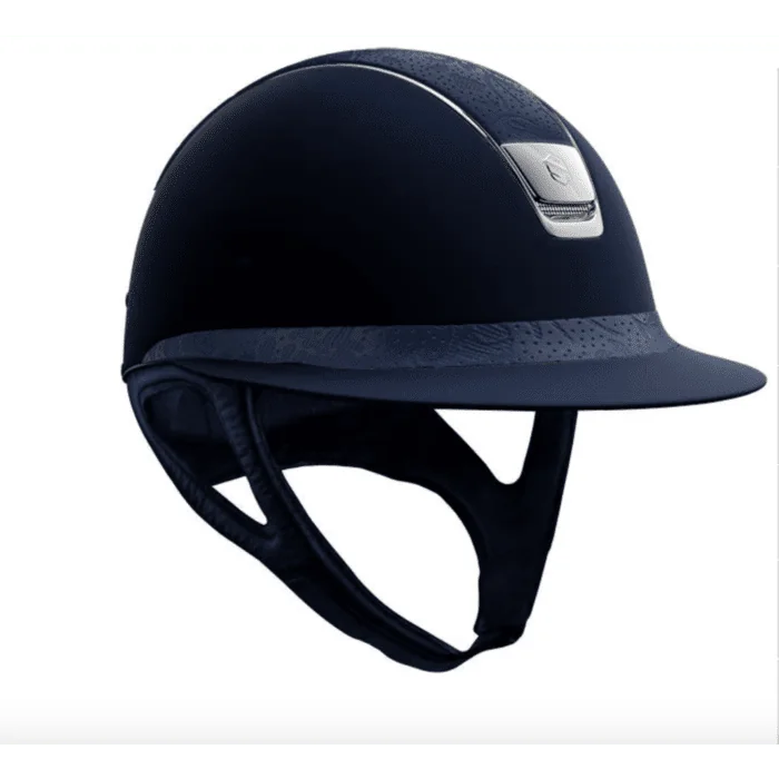 Samshield Rijhelm Miss Shield Shadowmatt Flower leer Navy