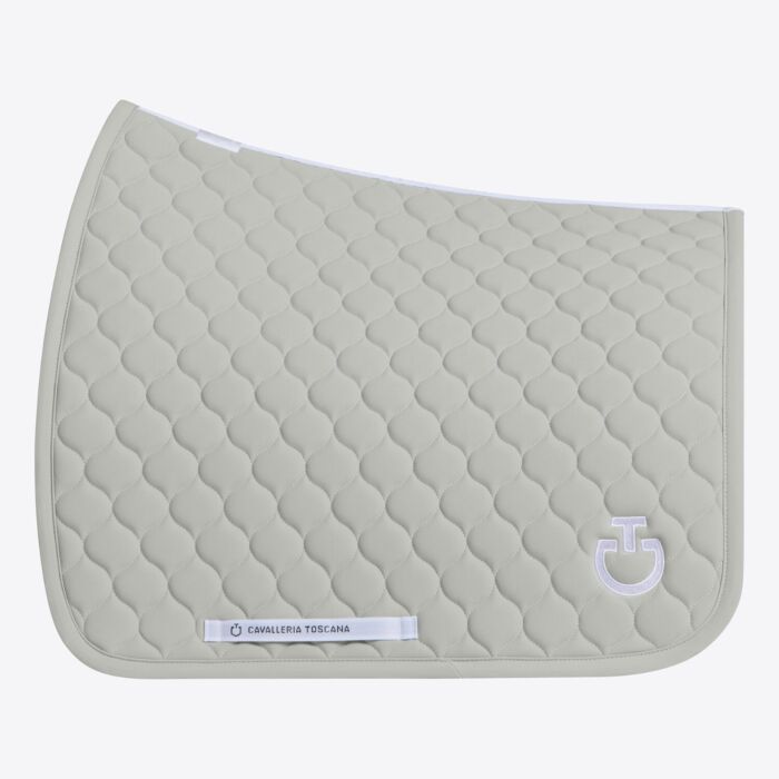 Cavalleria Toscana Dressage Saddle Pad with Circular Quilting - Belgian Block