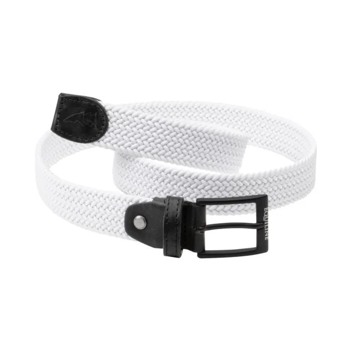 Equiline Elastische Riem Clayc Wit
