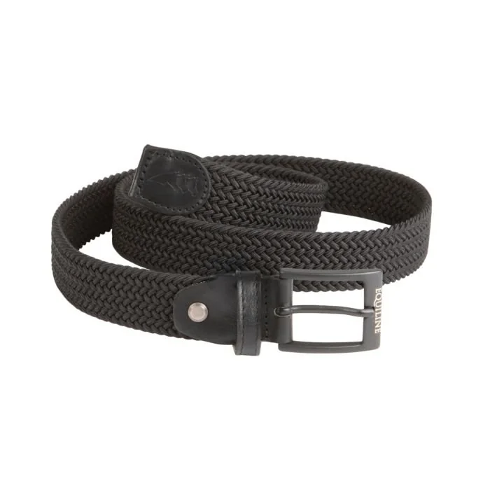 Equiline Elastische Riem Clayc Nero